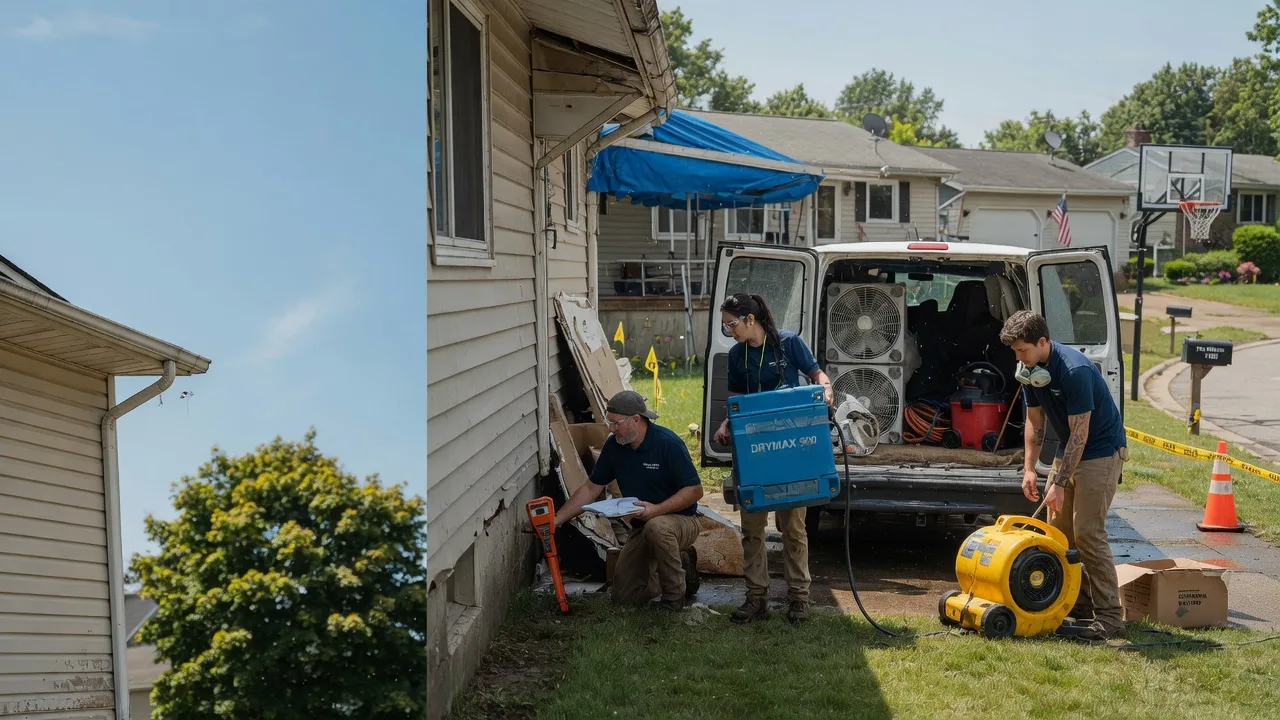 Ceiling Leak Cleanup in Sulphur Springs, OH near me